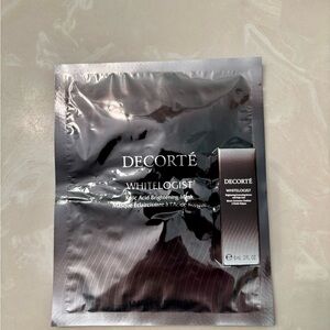 Decorté Whitelogist Brightening Mask & sample of brightening correcting serum
